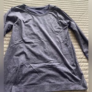 Lululemon loose fit purple swiftly long sleeve tee
